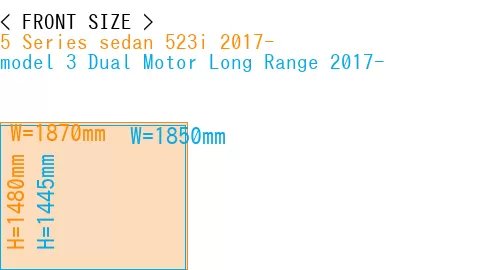 #5 Series sedan 523i 2017- + model 3 Dual Motor Long Range 2017-